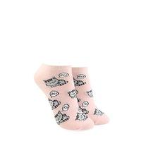 Sleeping Cat Ankle Socks