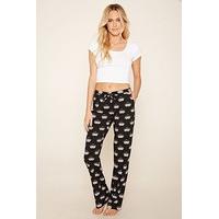 sleep mask graphic pyjama bottoms