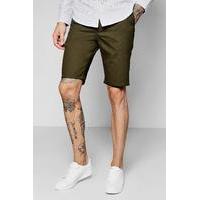 Slim Fit Chino Short - khaki