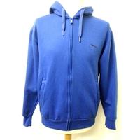 slazenger size s blue hoodie