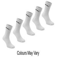 Slazenger 5 Pack Crew Socks Mens