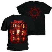 Slipknot Rusty Face Mens Black T Shirt: Large