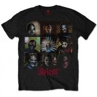 Slipknot Blocks Mens Black T Shirt: Small