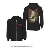 Slipknot Men\'s Skull Teeth Long Sleeve Hoodie, Black, Xx-large