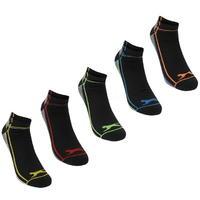 slazenger poly trainer socks 5 pack