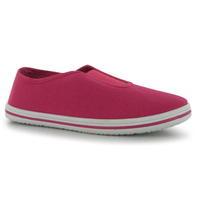 Slazenger Canvas Slip On Shoes Childrens