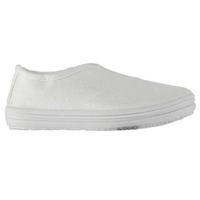 slazenger canvas infant slip on shoes infant