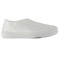 Slazenger Canvas Infant Slip On Shoes Infant