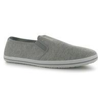 Slazenger Canvas Slip On Shoes Mens