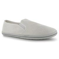 Slazenger Canvas Slip On Shoes Mens