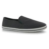 Slazenger Canvas Slip On Shoes Mens