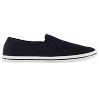 Slazenger Canvas Slip On Shoes Mens