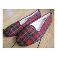 Slippers vintage sheepskin tartan 37/38 unbranded - Multi-coloured