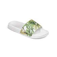 slydes palm print slider flip flops