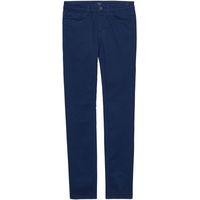 Slim Fit Micro Star Satin Jeans - Persian Blue