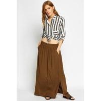 Slit Side Maxi Skirt