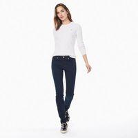 slim blue black jeans dark blue worn in