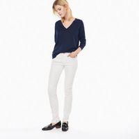 Slim White Denim Jeans - White