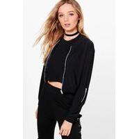 slinky crop bomber black