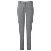 Slim Leg Wool Blend Trouser (Grey Melange / 16R)