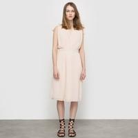 Sleeveless Pleated Dress