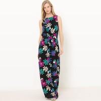 Sleeveless Printed Maxi Dress