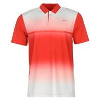 slazenger perforated golf polo mens