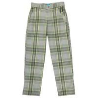 slazenger checked golf trousers junior boys