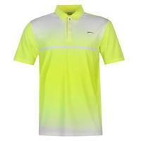 slazenger perforated golf polo mens