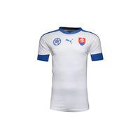 Slovakia EURO 2016 Home S/S Replica Football Shirt
