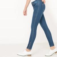 Slim Fit Zipped Ankle Grazer Jeans