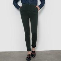 Slim-Fit, High-Waisted Trousers