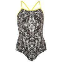 Slazenger All Over Print Swim Suit Ladies