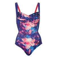 Slazenger Twist Front Swimming Costume Ladies