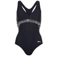 Slazenger Low V Swimming Costume Ladies