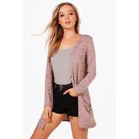 Slouch Pocket Cardigan - blush