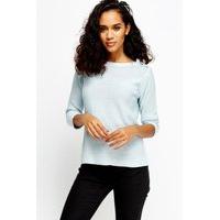 slit side knitted jumper