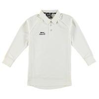 Slazenger Long Sleeve Cricket Shirt Junior Boys