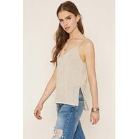 Slub Knit V-Neck Cami