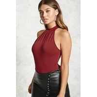 Sleeveless Mock Neck Bodysuit