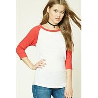 Slub Knit Baseball Tee