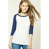 Slub Knit Baseball Tee