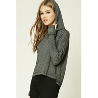 Slub Knit Hooded Jumper