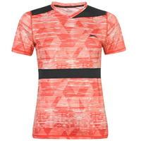 slazenger slam tennis performance t shirt ladies