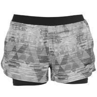 Slazenger Slam 2 in 1 Tennis Shorts Ladies