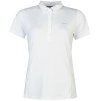 slazenger plain golf polo shirt ladies