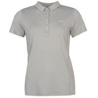 Slazenger Plain Golf Polo Shirt Ladies