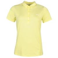 Slazenger Plain Golf Polo Shirt Ladies