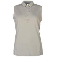 slazenger sleeveless golf polo shirt ladies