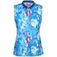 Slazenger Fashion Sleeveless Golf Polo Shirt Ladies